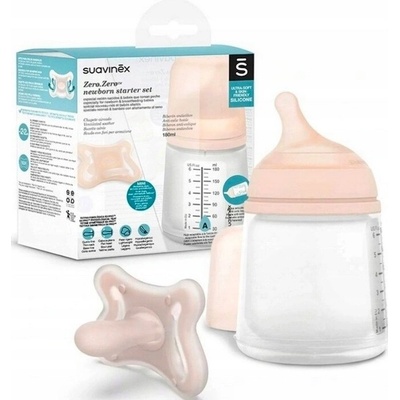 Suavinex antikoliková lahvička Zero AU bílá 180ml – Zboží Dáma