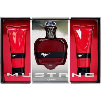 Ford Mustang Red комплект за мъже EDT 100 ml + балсам 100 ml + душ гел 100 ml