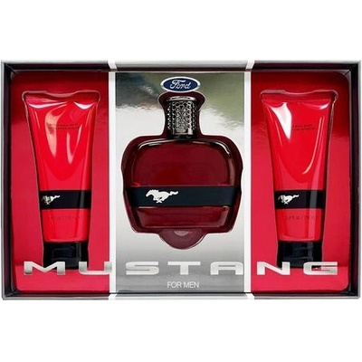 Ford Mustang Red комплект за мъже EDT 100 ml + балсам 100 ml + душ гел 100 ml