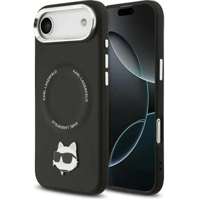 KARL LAGERFELD Choupette Pin MagSafe калъф за iPhone Air Black (3666339496104)