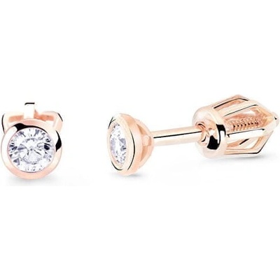 Cutie Jewellery Minimalistické náušnice kôstky Z8007-30-10-X-4