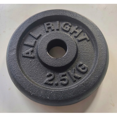 Spokey Litinový kotouč SINIS 2,5 kg 29mm