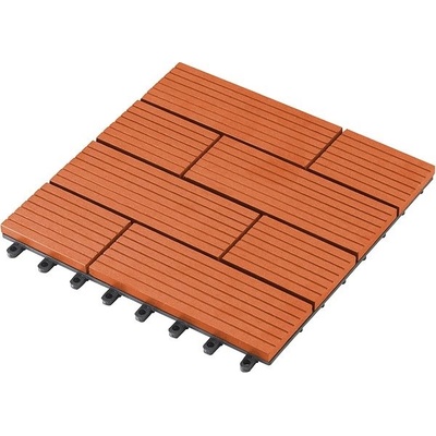 G21 WPC dlaždice SAMOA, třešeň 2,3 x 30 x 30 cm