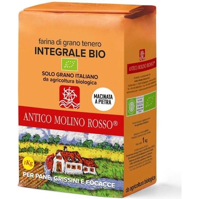 Antico Molino Rosso Pšeničná mouka celozrnná mletá kamenem bio 1 kg