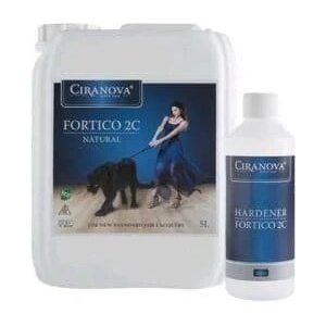 Ciranova Fortico 2C Natural - Двукомпонентен лак на водна основа 1.1л (7183)