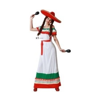 BigBuy Carnival Костюм Мексиканка Многоцветен Размер xs/s