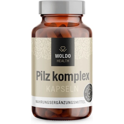 WoldoHealth Komplex vitálních hub 120 kapslí