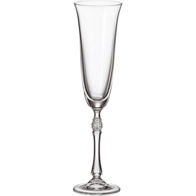 CRYSTALITE BOHEMIA BOHEMIA PARUS GLASS POHÁR NA ŠAMPANSKÉ 6 x 190 ml