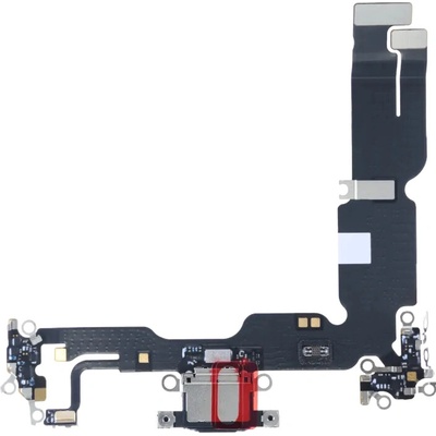 Nabíjací obvod + Flex kábel iPhone 15 Plus – čierny – Genuine OEM IPH2397