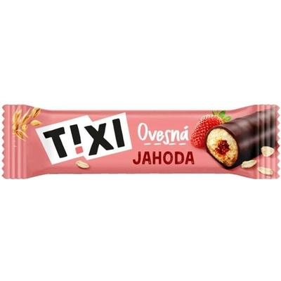 TIXI Ovesná tyčinka s jahodovou náplní 30g