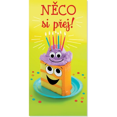 Albi Obálka na peníze k narozeninám - Dortík