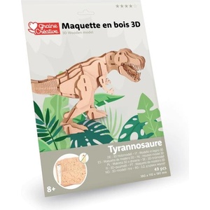 Graine Créative Graine creative 3d Пъзел Т-рекс 49бр (650933)