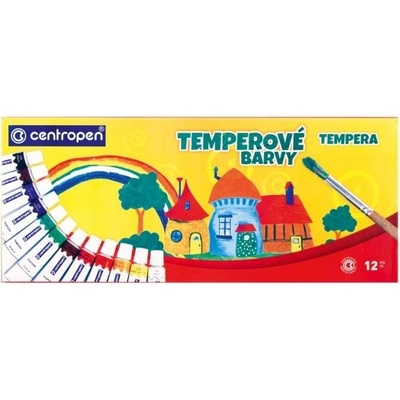Centropen Pelikan temperové farby 12 ks 12 ml