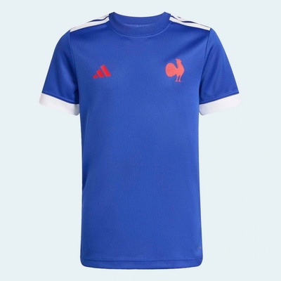 adidas francúzský národný tím 25/26 detský rozcvičkový dres na pätnástkové ragby