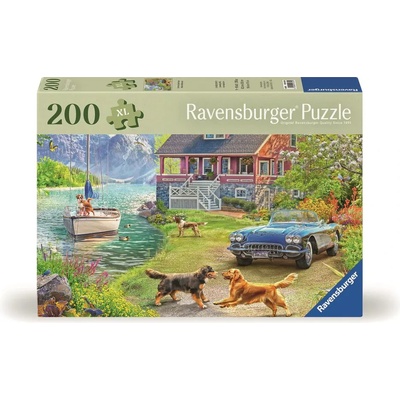 Ravensburger - Puzzle Summer by the lake - 200 piese