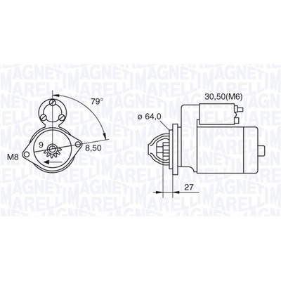 Startér MAGNETI MARELLI 063280045010