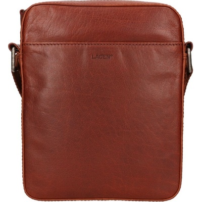 Lagen pánská kožená Crossbody přes rameno koňaková 12816 TAN