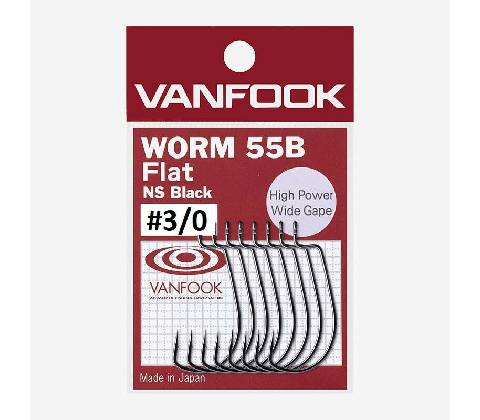 Vanfook Offset Worm 55B vel.3 5 ks