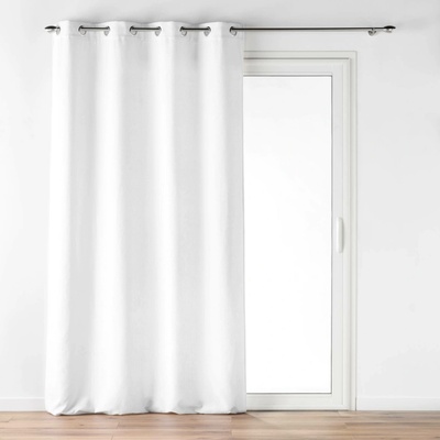 Douceur d'intérieur Sametový závěs, VERRA, 140 x 260 cm, bílý bílá