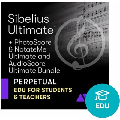 AVID Sibelius Ultim Perpetual EDU Student/Teacher w/ PS (Digitálny produkt)