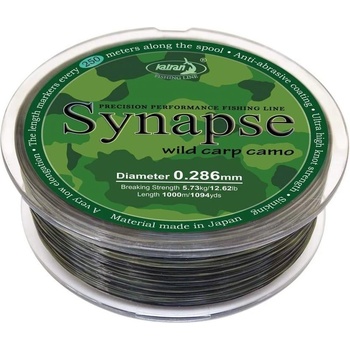 KATRAN Synapse WILD CARP CAMO 1000 m 0,309 mm