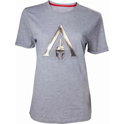 Assassin's Creed Odyssey Embossed Odyssey Logo Men's T-Shirt grey