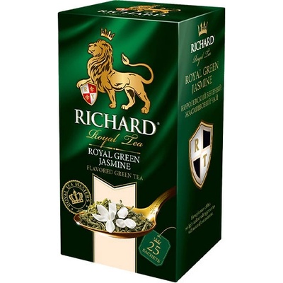 Richard Royal Green Jasmine zelený čaj 25 vrecúšok