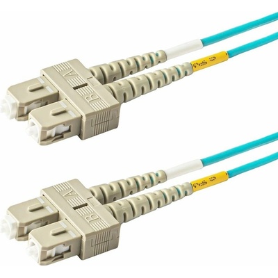 XtendLan FOP-LCSC-D-10-50-OM3 FO patch LC-SC, 50/125 duplex,OM3, LS0H, 10m