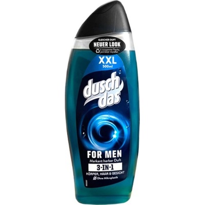 Dusch das Duschdas for men sprchový gel a šampon 3v1 XXL 500 ml