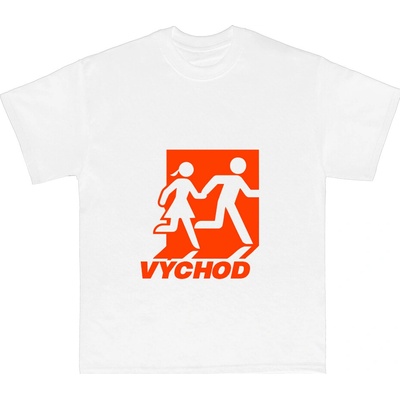 Alan Murin Východ heavy oversized tee biela