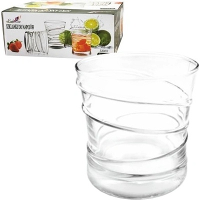 HOME Pohár sklenený 330 ml