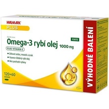 Walmark Omega-3 rybí olej 1000mg 180 kapsúl