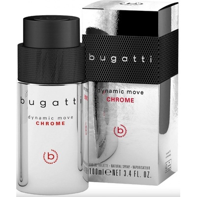 Bugatti Dynamic Move Chrome toaletní voda pánská 100 ml