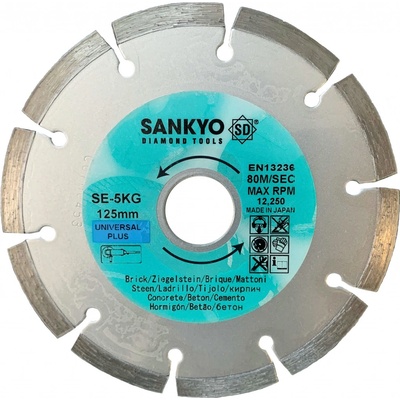 Sankyo diamantový kotúč 125 mm SE-5KG