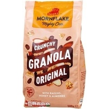 Mornflake granolového orechy, mandle hrozienka a med 500g