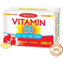 TEREZIA Vitamin D3 2000 IU 90 tobolek