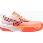 Mizuno Обувки за волейбол Mizuno Neo Jump flamingo corallava orange/white