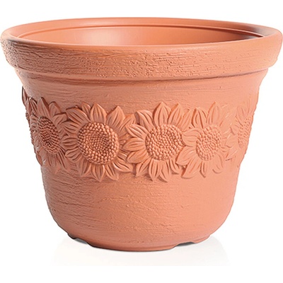 Prosperplast květináč 30 x 30 x 22,5 cm plast béžový