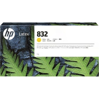 HP 832 1L Yellow Latex Ink Cartridge (4UV78A)