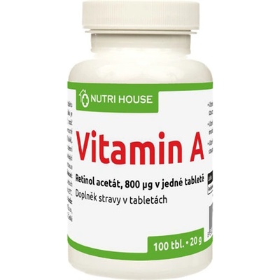 Nutri House Vitamin A 100 tabliet