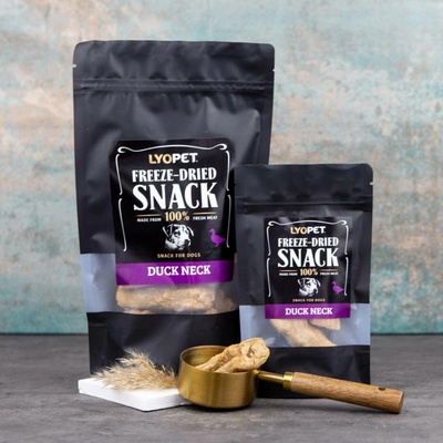 LYOPET Freeze-Dried Snack Duck Neck 100 g
