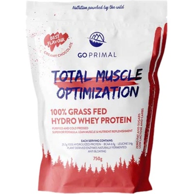 GoPrimal Total Muscle Optimization / 100% Hydrolyzed Grass Fed Whey Protein [750 грама] Шоколад