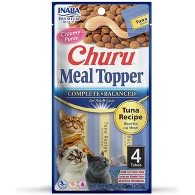 Churu Inaba Meal Topper cat Tuniak 4 tuby 56 g