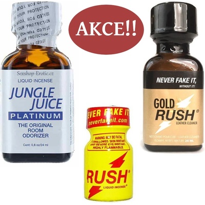 Jungle Juice Poppers Gold mix pack 3 x 24 ml