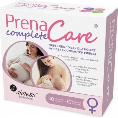 Aliness PrenaCare Complete pre tehotné a dojčiace ženy 60 kapsúl