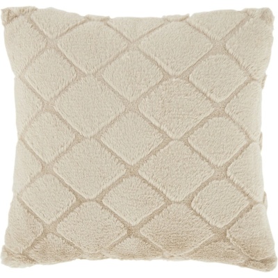 Catherine Lansfield Декоративна възглавница от микроплюш 43x43 cm Cosy Diamond - Catherine Lansfield (DS/55599/W/CU43/NT)