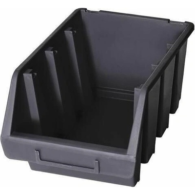Ergobox Plastový box 3 12,6 x 17 x 24 cm čierny