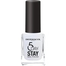 Dermacol lak na nechty 5 Day Stay 56 Artic White 11 ml