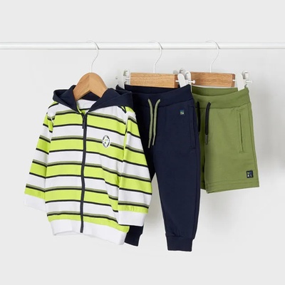 Mayoral Анцуг райета от 3 части за бебе момче в зелено Майорал