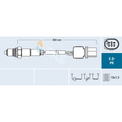 Lambda sonda FAE 75051 75051
